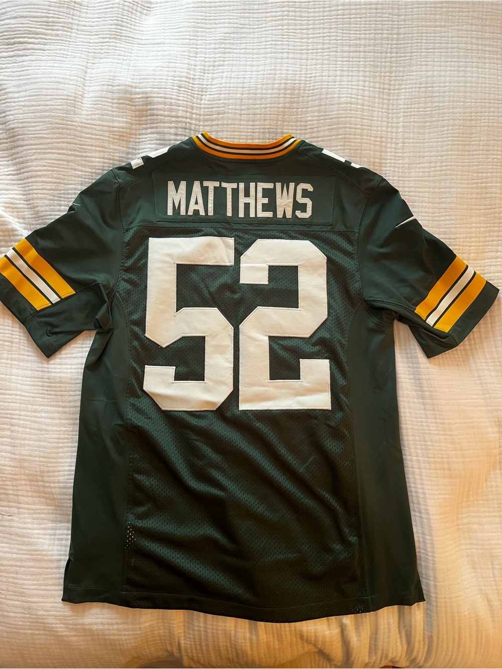 Packers #52 Clay Matthews Football Jersey - Official NFL